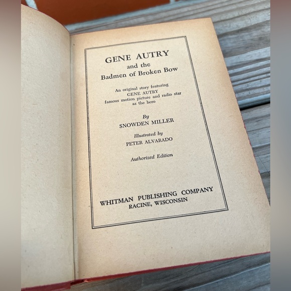 Gene Autry Hardcover Books Original Dustjackets Vintage 1940s Cowboy Lot Of 4 - Picture 14 of 15